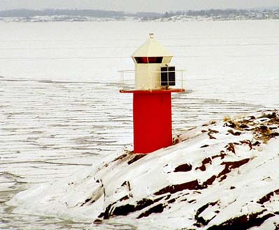 Leuchtfeuer Insel Läppo