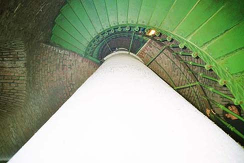 Treppe Leuchtturm Darsser Ort