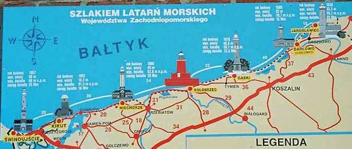 Leuchttürme,Ostsee,Polen,Leuchtturm,Swinoujscie,Niechorze, Kolobrzeg