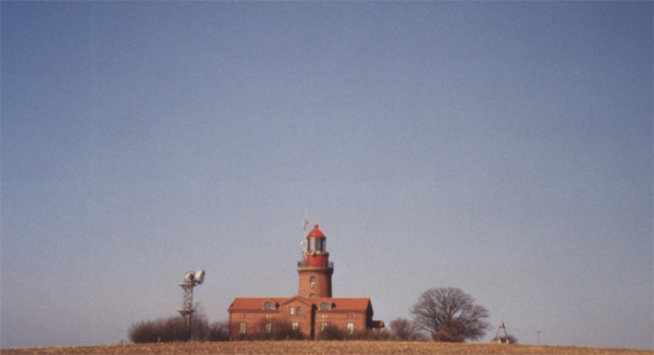 Gesamtansicht Leuchtturm Buk